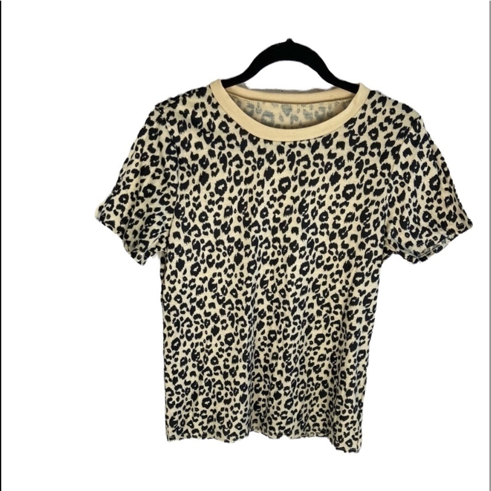 𝅺ANIMAL Print Leopard Women Tee XL